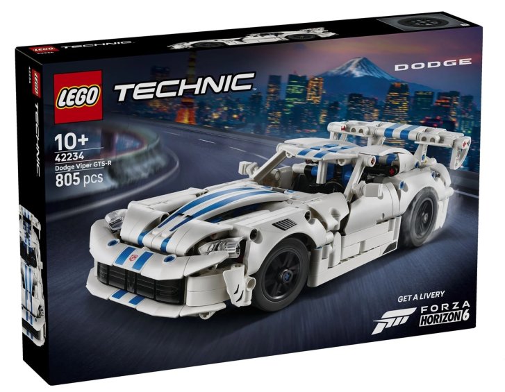 42234 Lego Technic - Sportovní auto Dodge Viper GTS-R