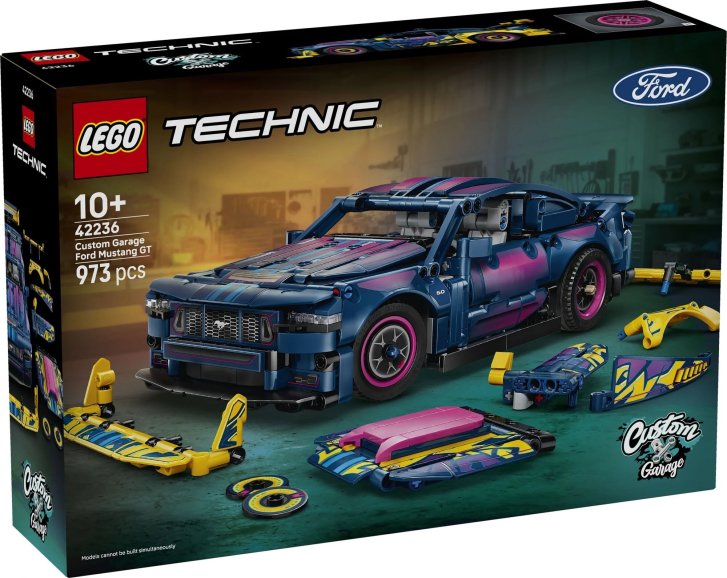 42236 Lego Technic - Tuningové auto Ford Mustang GT