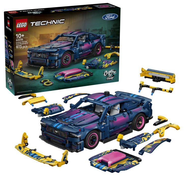 42236 Lego Technic - Tuningové auto Ford Mustang GT
