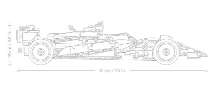 42240 Lego Technic - Auto Aston Martin Aramco AMR25 F1®
