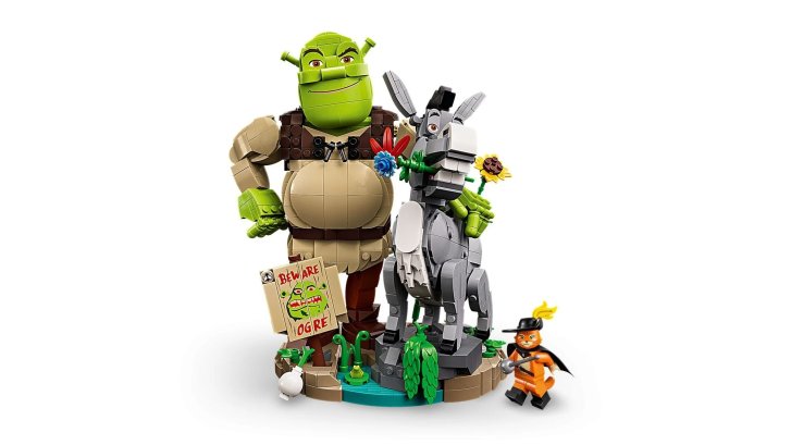 72423 Lego Shrek - Shrek, Oslík a Kocour v botách