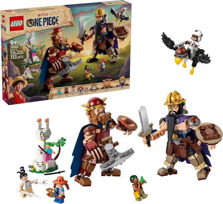 75644 Lego One Piece - Dorry vs. Brogy – Obři ze Zahrádky
