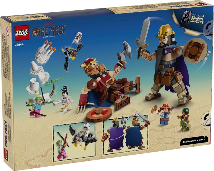 75644 Lego One Piece - Dorry vs. Brogy – Obři ze Zahrádky