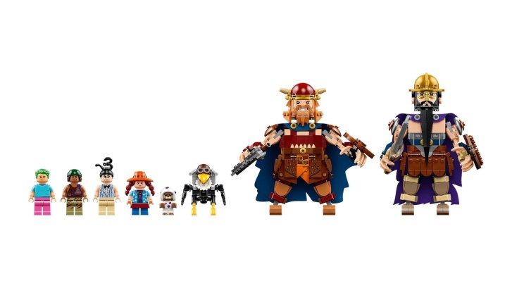 75644 Lego One Piece - Dorry vs. Brogy – Obři ze Zahrádky