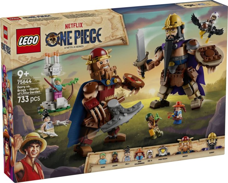 75644 Lego One Piece - Dorry vs. Brogy – Obři ze Zahrádky