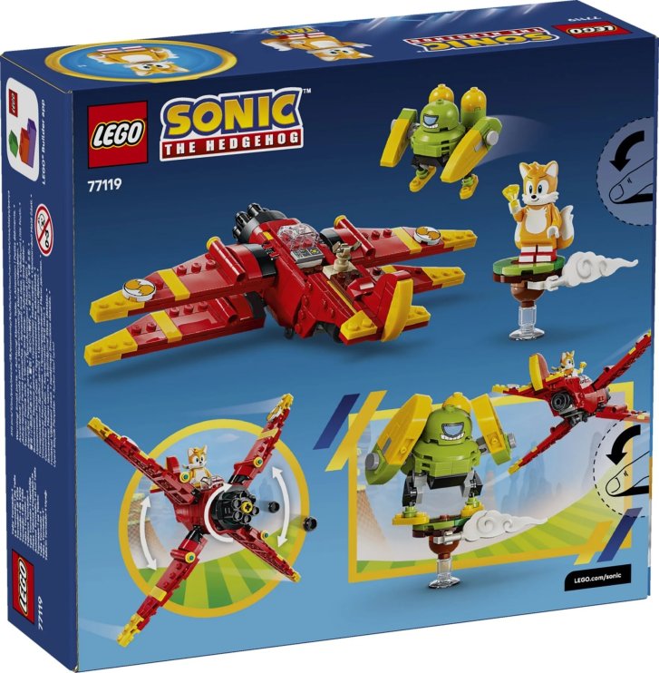 77119 Lego Sonic the Hedgehog - Tailsovo Tornado-1