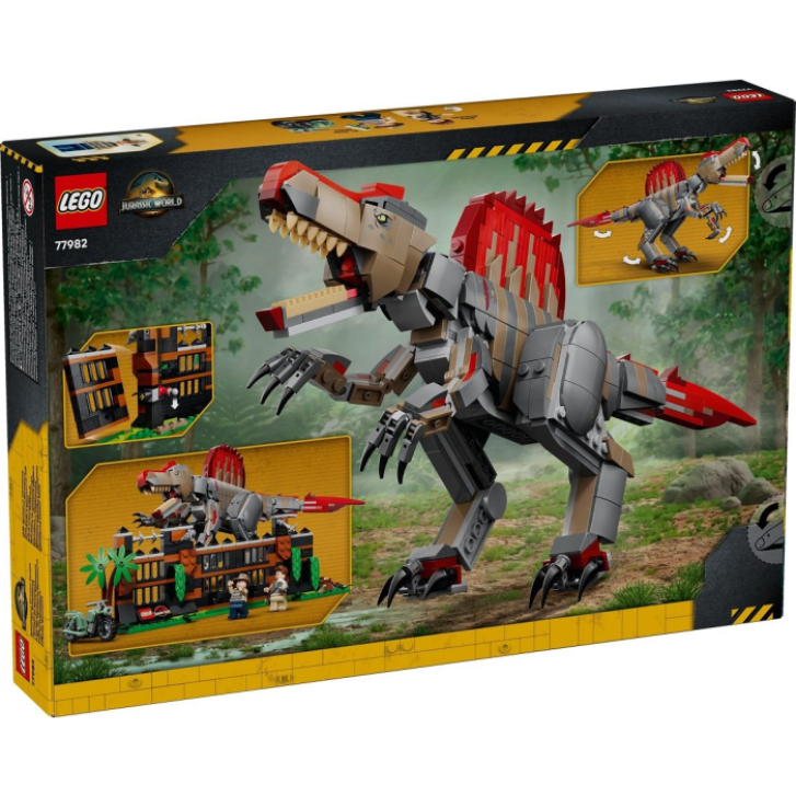 77982 Lego Jurassic World - Útěk dinosaura spinosaura