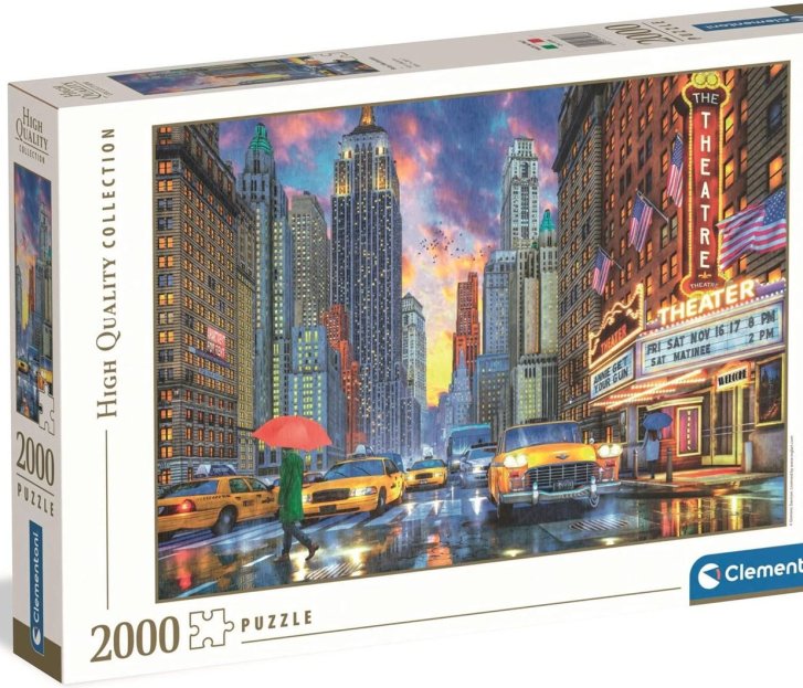Puzzle 2000 – Deštivý Manhattan