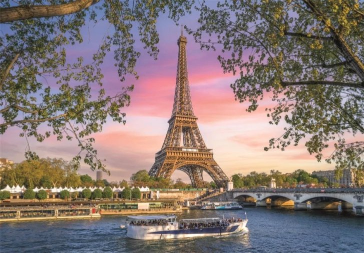 Puzzle 3000 – Železná dáma v růžovém