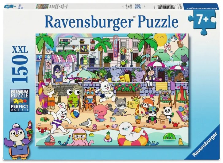 Puzzle 150 – Zábava na plážové promenádě