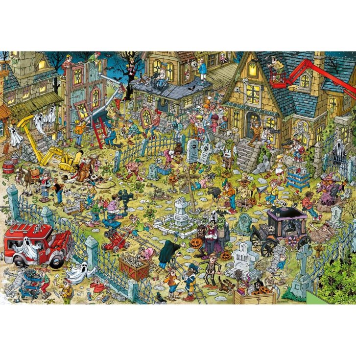 Puzzle 1000 - Město duchů