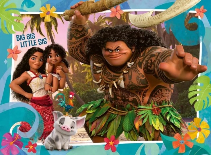 Puzzle 100 –  Vaiana 2