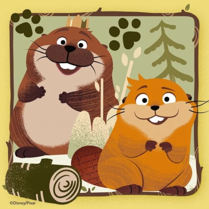 Puzzle 3x49 - Na skok do divočiny