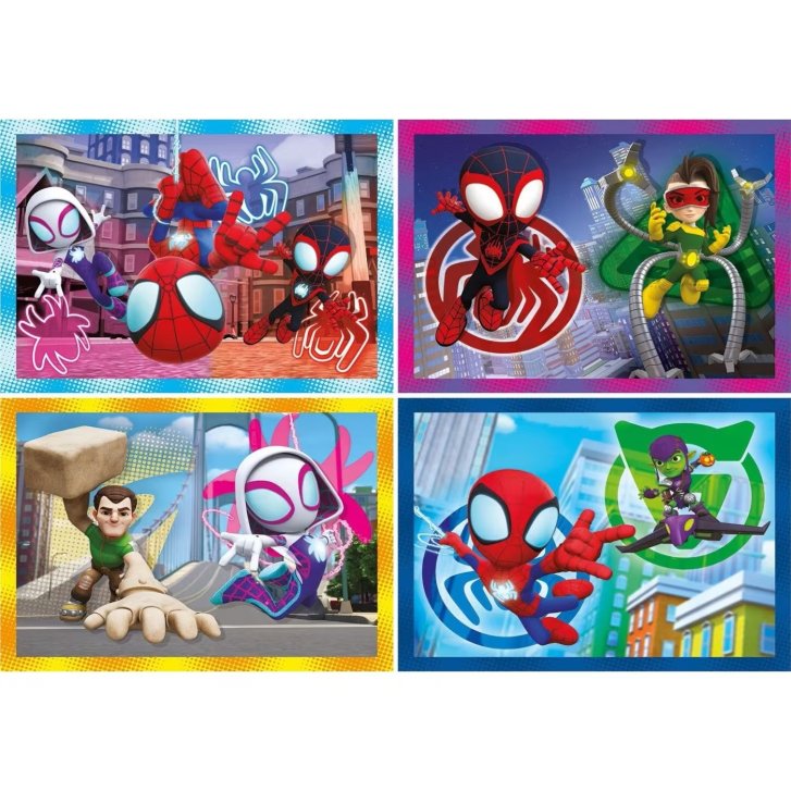 Puzzle 4v1 - Spiderman