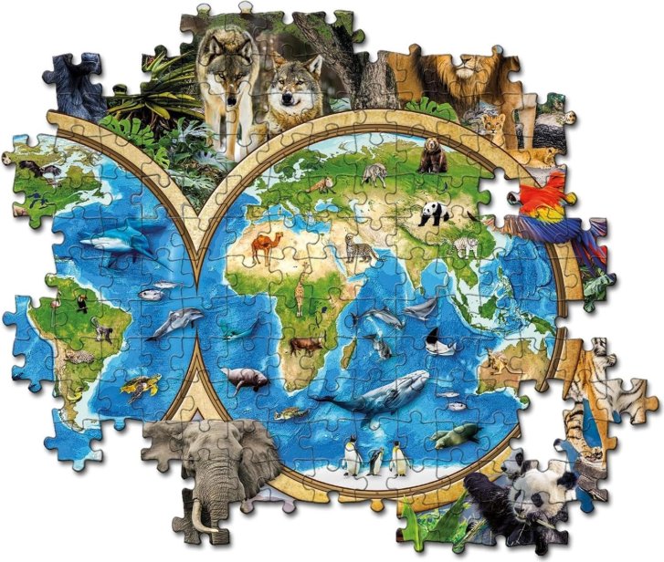 Puzzle 300 – Úžasný svět zvířat