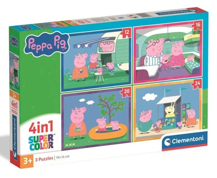 Puzzle 4v1 - Peppa Pig