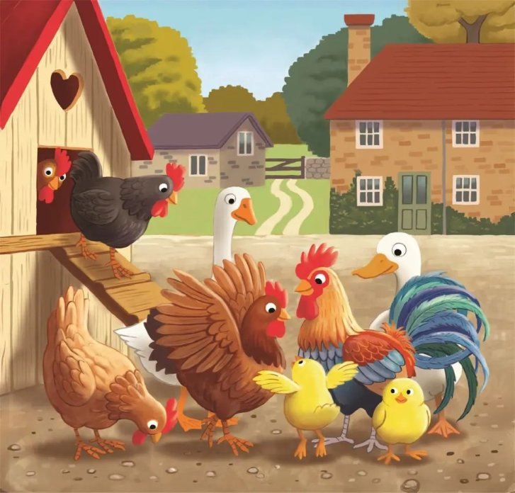 Puzzle 3x48 - Zvířata na farmě