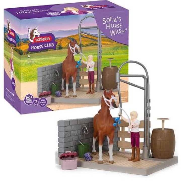 Schleich - Sofiin mycí box pro koně 42792
