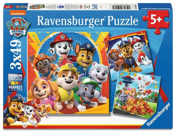 Puzzle 3x49 - Paw Patrol
