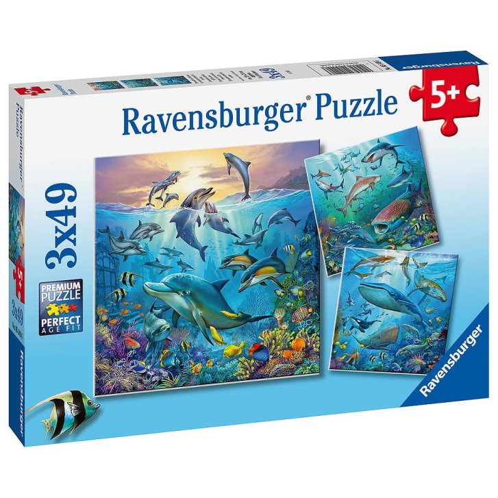 Puzzle 3x49 - Podmořský svět
