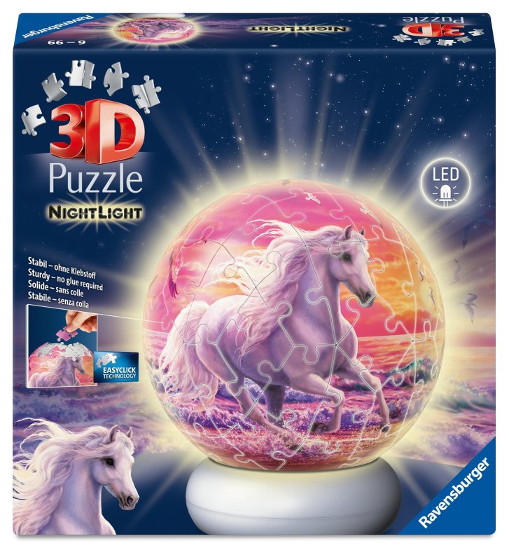 3D Puzzle - Koně