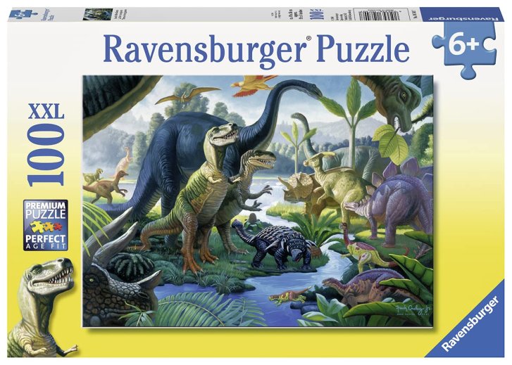 Puzzle 100 XXL – Země obrů