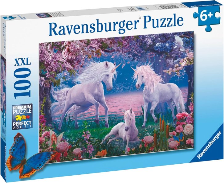 Puzzle 100 XXL – Jednorožci