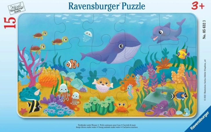 Puzzle 15 – Podmořský svět