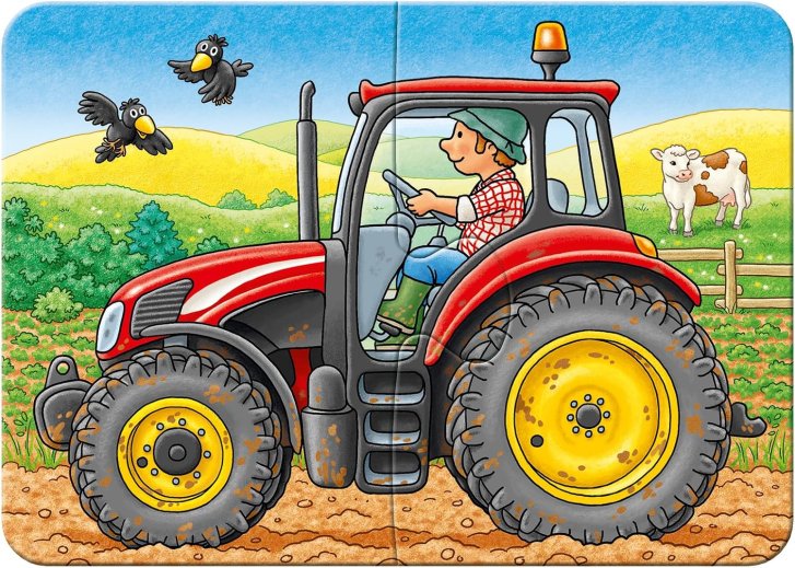 Moje první puzzle 4v1 – Dopravní prostředky