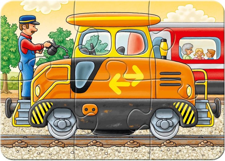 Moje první puzzle 4v1 – Dopravní prostředky
