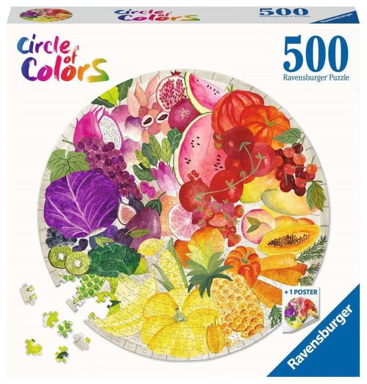 Puzzle 500 – Ovoce a zelenina