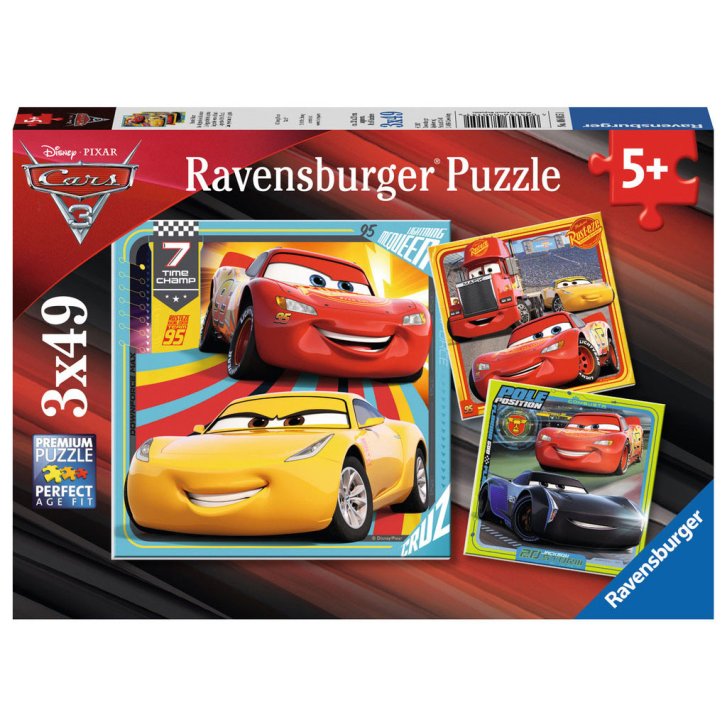 Puzzle 3x49 - Cars