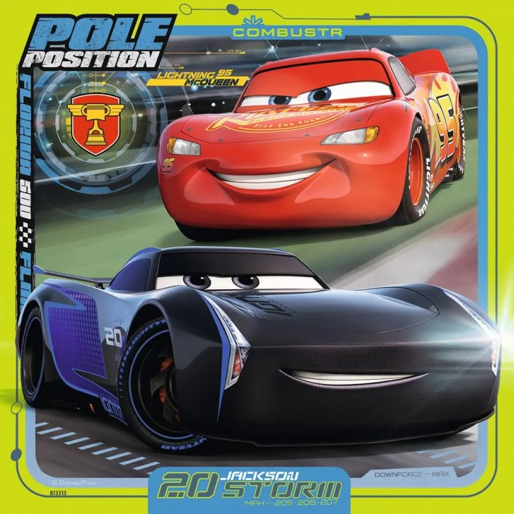 Puzzle 3x49 - Cars
