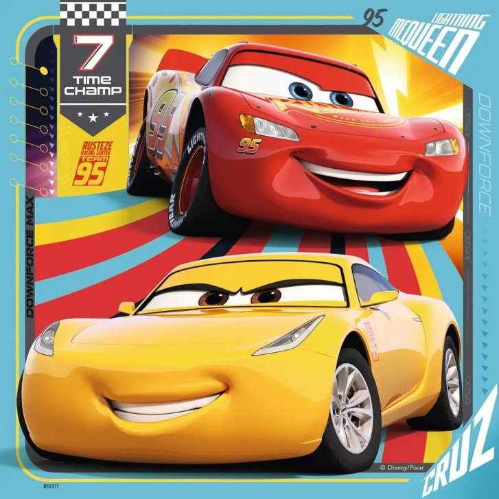 Puzzle 3x49 - Cars