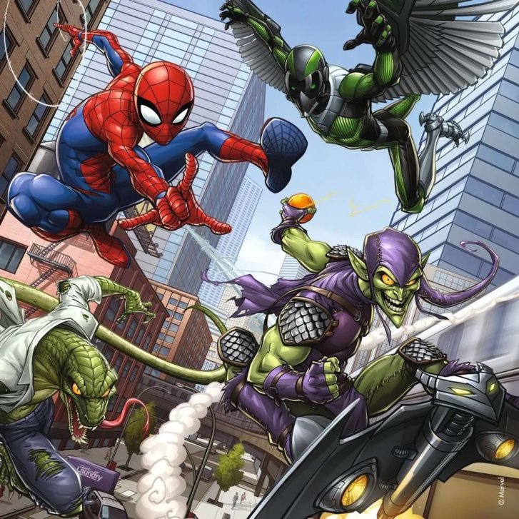 Puzzle 3x49 - Spiderman