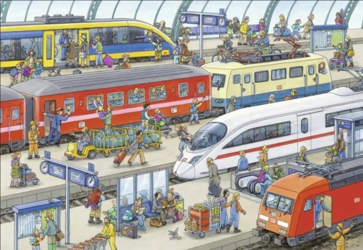 Puzzle 2x24 – Železniční stanice