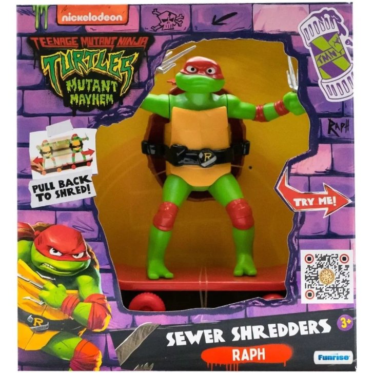 Ninja Turtles - Raph se skateboardem
