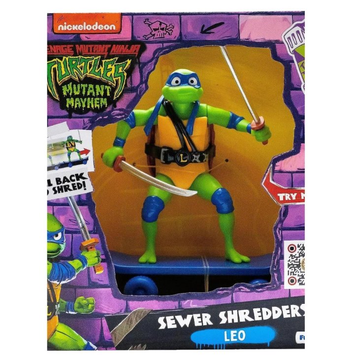 Ninja Turtles - Leo se skateboardem