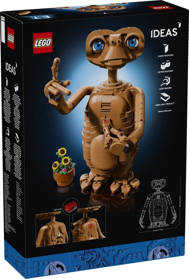 21370 Lego Ideas - E.T. the Extra-Terrestrial