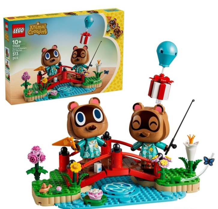 77059 Lego Animal Crossing - Timmy a Tommy a zábavný den venku