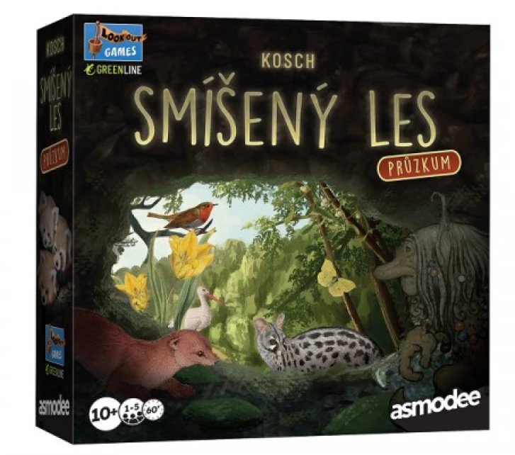 Hra – Smíšený les: Průzkum