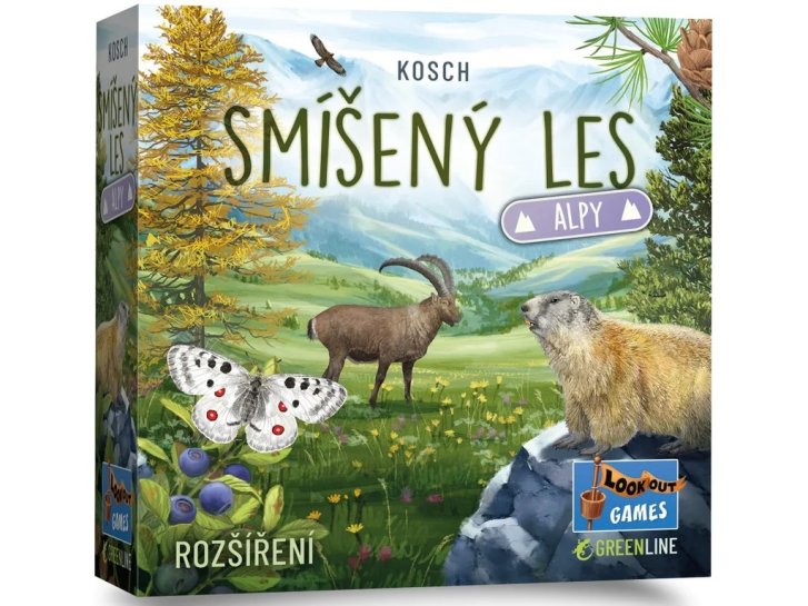 Hra – Smíšený les: Alpy