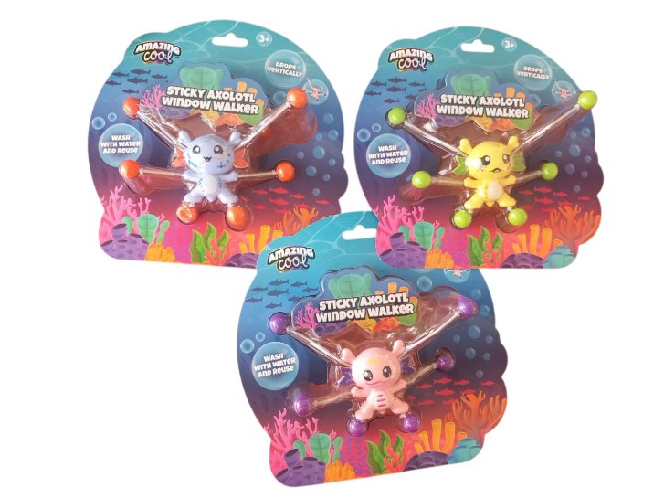 Axolotl na okno