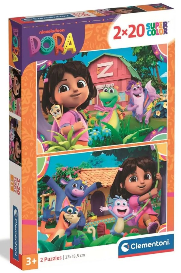 Puzzle 2x20 - Dora průzkumnice