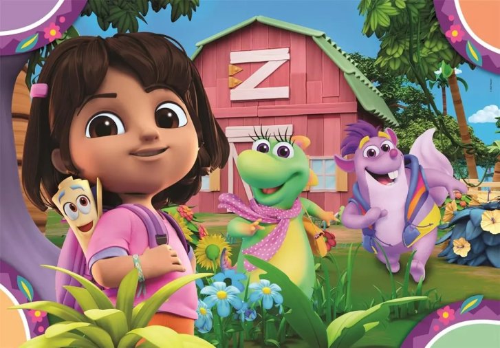 Puzzle 2x20 - Dora průzkumnice
