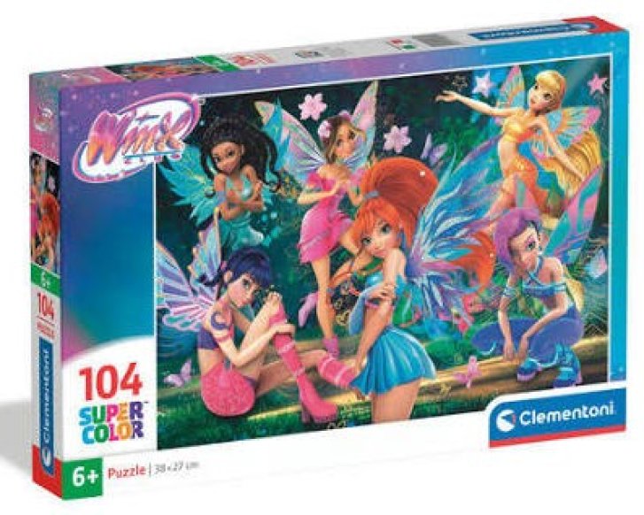Puzzle 104 –  Winx club