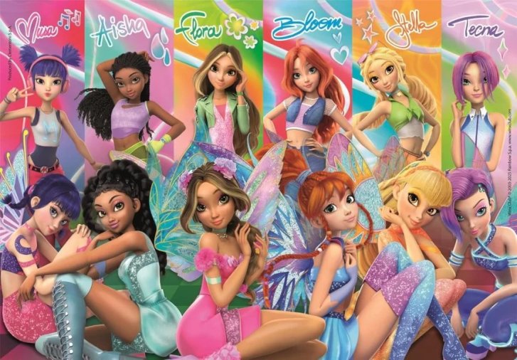 Puzzle 60 –  Winx Club