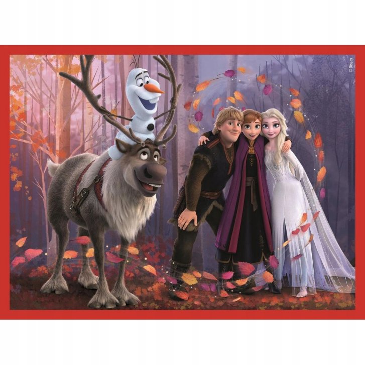 Disney Frozen - Obrázkové kostky 12 ks