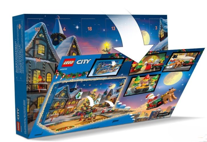 60510 Lego City - Adventní kalendář