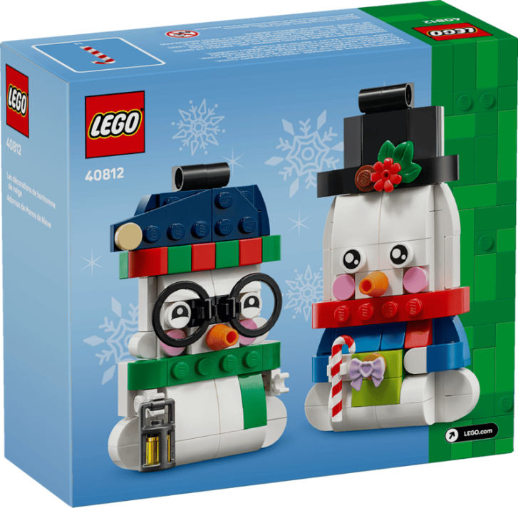 40812 Lego - Ozdobní sněhuláci